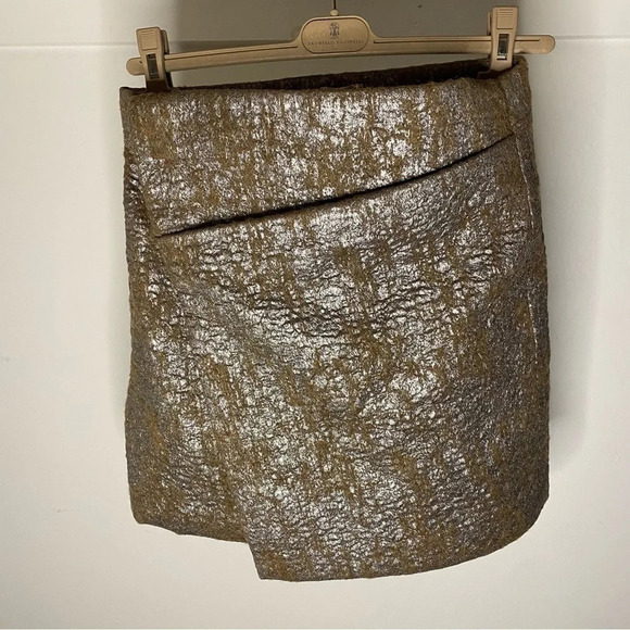 NWT BRUNELLO CUCINELLI Wool Wrap Skirt SZ US6 - Picture 1 of 11